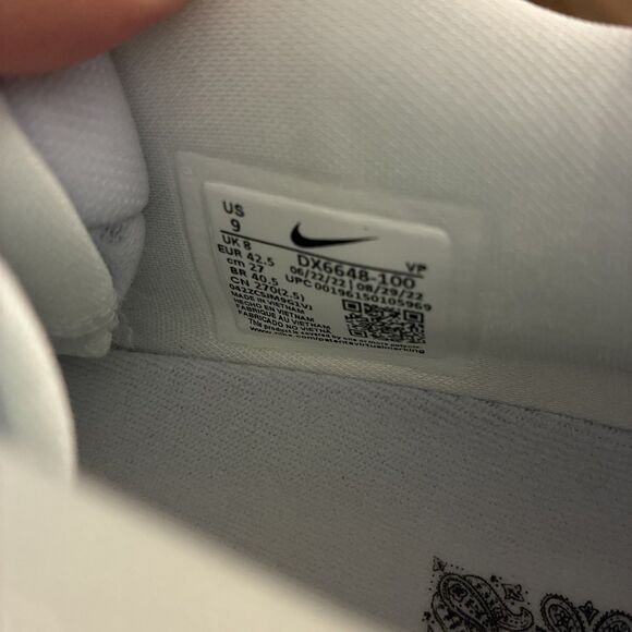 Nike KD15 TB Promo White Black Men Size 9 Basketball Shoes New DX6648-100 main image 7